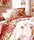Home Candy Soothing Beige Double Bed Sheet