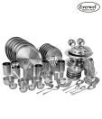 Everwel Durable Stainless Steel 68 Pcs Dinner Set