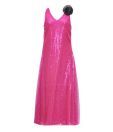 Kilkari Dark Pink Sequence Dress For Kids
