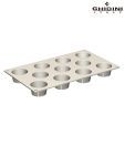 Ghidini Traditional Cream Colour Silicone Muffin Pan