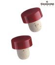 Ghidini Stylish & Modern Red Stopper Set of Two