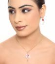 Darpan Fabulous Gold Plated Pendant Set