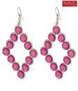 Pretty Woman Pink Structured Earrings