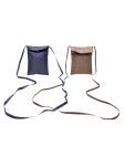 Rediscover Fashion Navy Blue & Dark Brown Mobile Pouch Combo