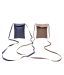 Rediscover Fashion Navy Blue & Dark Brown Mobile Pouch Combo