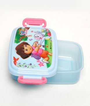 Dora Sky Blue Beautiful Lunch Box