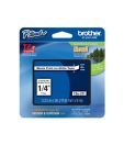 Brother Laminated Black on White Tape (6mm)