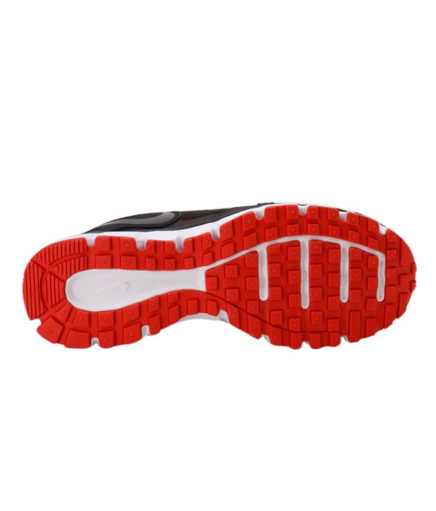 Nike Dual Fusion Black & Red Running Shoes