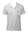 Go Untucked White Melange Polo T-Shirt