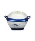 Priya Blue Square Casserole- 2000ml