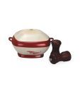 Priya Red Square Casserole- 1000ml