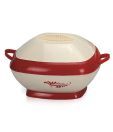 Priya Red Square Casserole- 3000ml