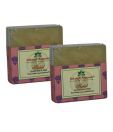 Oilcraft Naturals Green Tea & Mint Ayurvedic Soap (Set of 2) 250 g