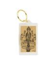 Guru Gold 24kt Gold Goddess Laxmi Key Chain