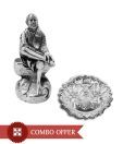 Pretty Krafts Sai Baba & Puja Plate