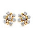 Sheetal Diamond Intricately Crafted Diamond Earrings