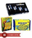Ekta Combo Of 3 Games- Chess, Housie & Word Builder