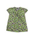 ShopperTree Green Flower Dress For Kids