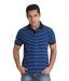 Globus Blue Collar T Shirt
