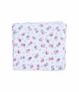 Advance Baby White & Red Print Spongy Plastic Sheet