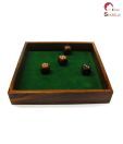 Home Sparkle 4 Dice With Square Tray Game