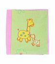 Advance Baby Flower Print Cotton Blanket - Pink