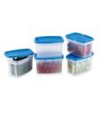 Prime Houseware Kitchen Storage Containers 5 Pcs. Set- Blue