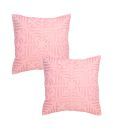 Rajrang Pink Cotton Cushion Covers- 2 Pcs