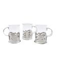 Golmaalshop Elegant Coffee Mug - 3 Pcs