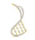 Ishaan Gems Fancy Harp Diamond Studded Pendant