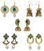 Kshitiz Jewels Five Opulent Earrings Combo