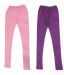 RHAM GOLD Pack of 2 Lavender & Pink Color Leggings for Girls For Kids