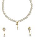Oleva Contemporary Pearl Necklace Set