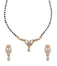 Oleva Elegantly Shaped Mangalsutra Set