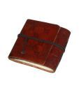 Welpro Small Leather Diary With Thread Bind