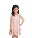 Herberto Pink Ruffle Dress For Kids