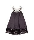 Herberto Vibrant Charcoal Dress For Kids