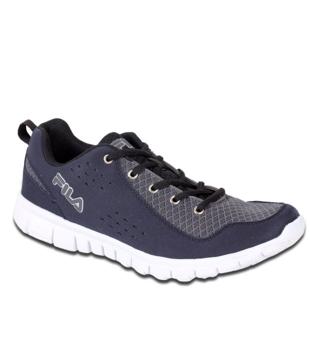 fila blue running shoes