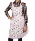 Enfin Homes Green, Pink & Cream Apron