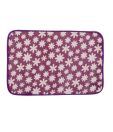 Enfin Homes Purple Flowers Door Mat
