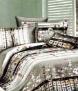 Enfin Homes Buds and Leaves Double Bed Sheet