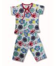 Jazzup Blue & Red Night Suit For Kids