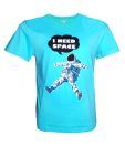 JimRon Blue I Need Space T-Shirt