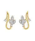 AG Leaf Diamond Earrings
