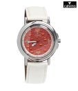 Calvino White Strap Watch