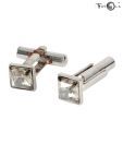 Favola Square Crystal Cufflinks