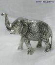 Bharat Handicrafts Metallic Elephant