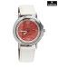Calvino White Strap Watch