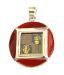 Dijyo Hanuman Chalisa & Ganesh Stotra Red Onyx Pendant