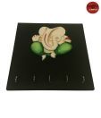 Earth Ganesha Keyring Holder